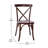 Arquit Stackable Cross-Back Wooden Bistro Chair-125313786-125324606
