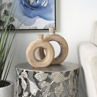 Wood Table Vase