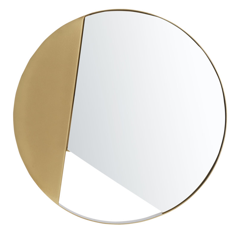 Puckett Metal Flat Wall Mirror