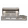 Alfresco 3 - Burner Built-In Gas Grill with Side Burner
