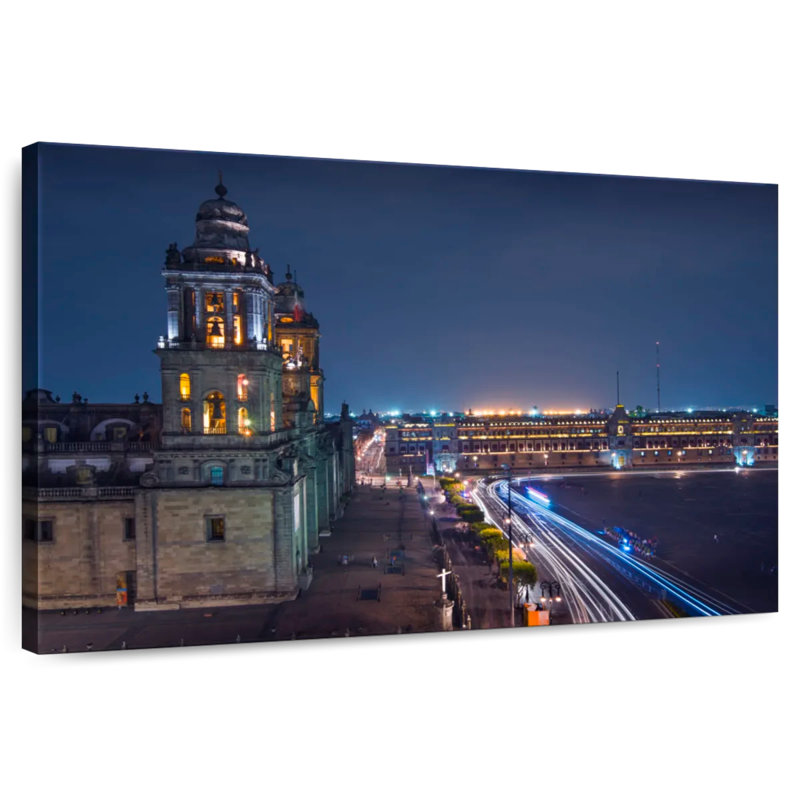 Mexico Metropolitan Cathedral, 8" H x 12" W