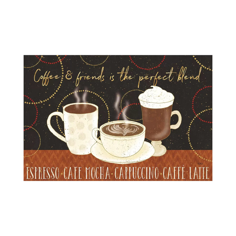 Fresh Coffee I by Lisa Audit - Wrapped Canvas Print, 101.6 cm H x 66.04 cm W x 3.175 cm D