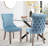 Velvet Tufted Wingback Dining Chairs with Nailhead Trim Upholstered Solid Wood Chairs for Kitchen, Bedroom, or Dining Room-897823558-897823562