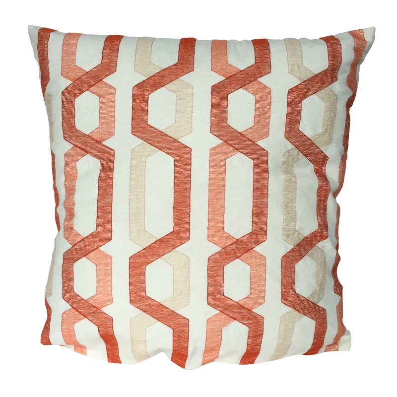  Throw Pillow, Coral