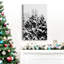 Toile tendue avec châssis de qualité supérieure Wintery Dreams II - prête à être accrochée-210150336