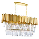 Mylinda 9 - Light Dimmable Tiered Chandelier