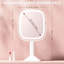 Demetrias Plastic Oval Freestanding Vanity Mirror