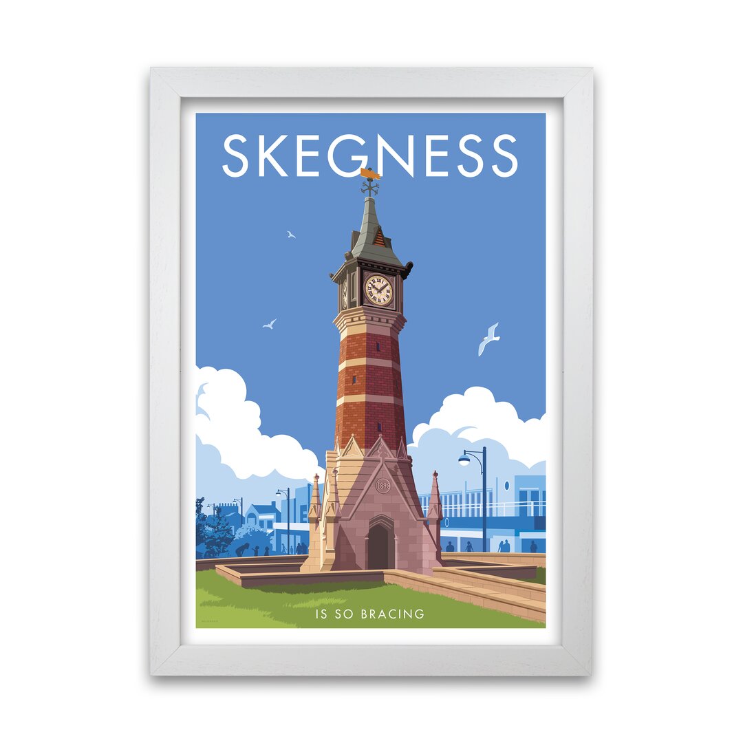 Grafikdruck Skegness von Stephen Millership