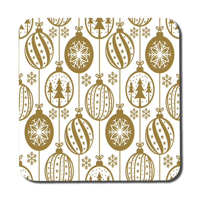 Square 6 Piece Coaster Set