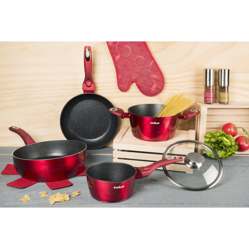 Phoenix Aluminum Non-Stick, Red