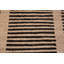 Grand tapis contemporain asiatique brun chic