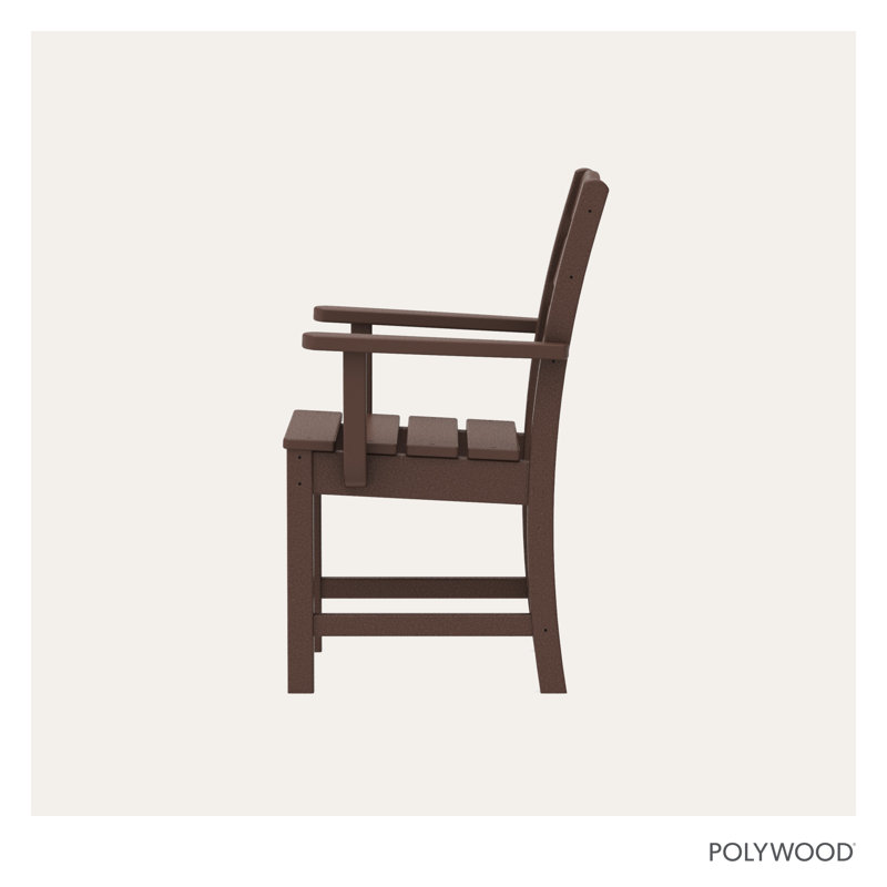 Lakeside Dining Arm Chair, Mahogany	