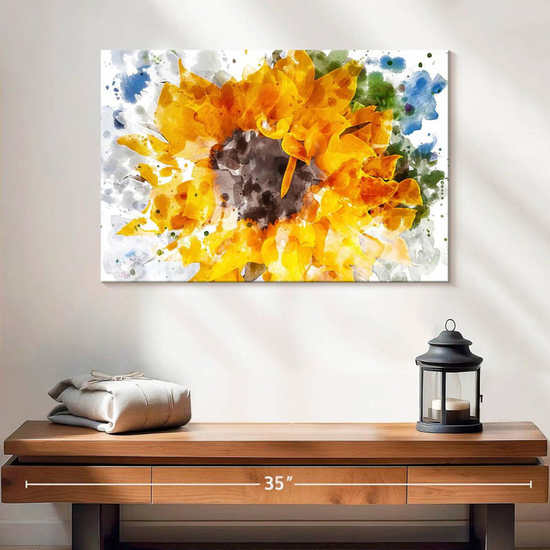 Harnek Sun Floral, 16" H x 24" W