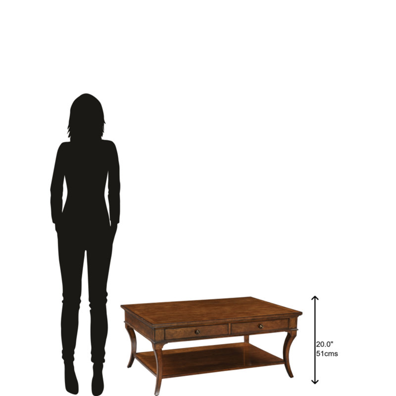 Mylah Solid Wood Coffee Table