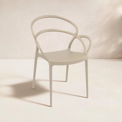 Farrah Stackable Patio Armchair