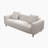 77.2? Large size two Seat Upholstered Sofa