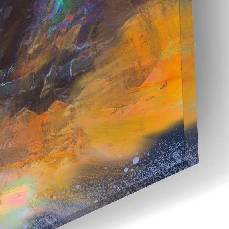 "Downtown" par Murray Henderson Fine Art, H 12 po x l 16 po x P 0,13 po
