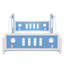 Lit plateforme classique avec roulettes en forme de voiture-1507570596