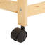 Lavondra Wood Kitchen Cart