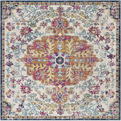 Tapis oriental bleu / orange Hillsby