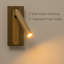 Aitken 1 - Light 350° Rotatable Integrated LED Reading Sconce with Adjustable Head
