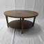 Solid Wood Oval Coffee Table-1347109654