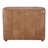 Chaise, Top-Grain Leather, Solid Pine and Plywood Frame