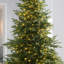 Green Fir Artificial Christmas Tree with 450 Clear and White Lights-90680585