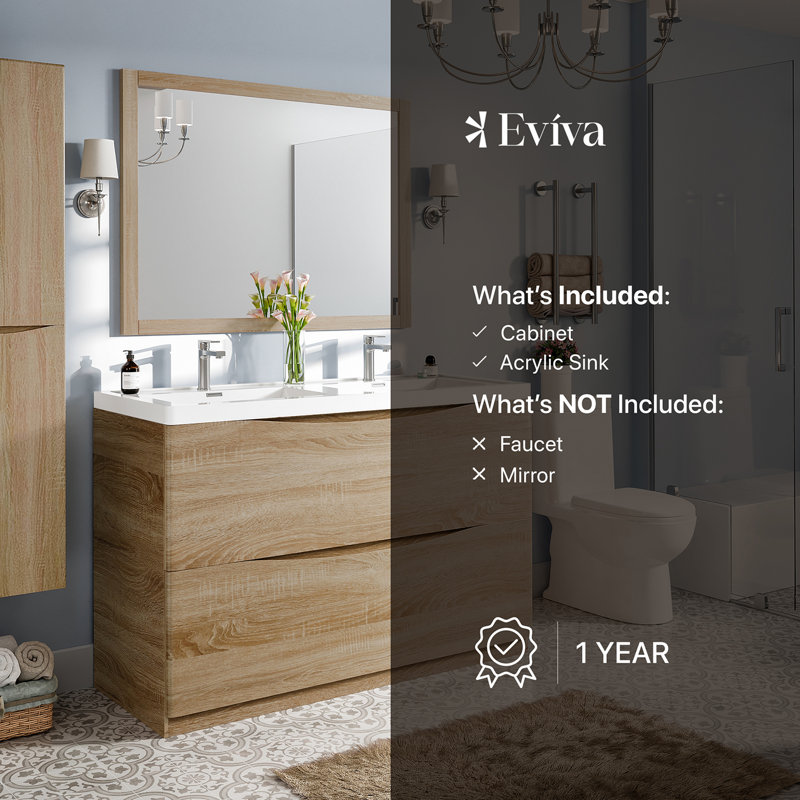 Ensemble de meuble-lavabo double 48 po Firkins