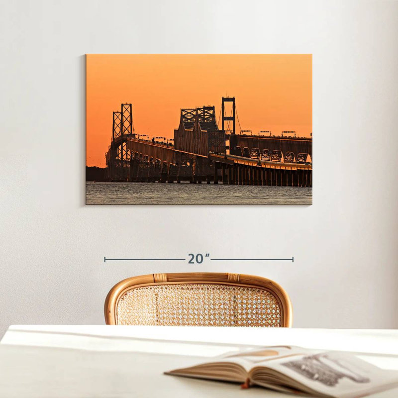 Lilie Chesapeake Bay Bridge, 16" H x 24" W
