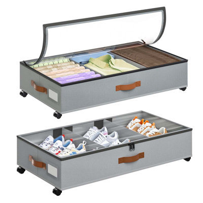2 pièces tissu Oxford + tuyau en acier au carbone Support de fond pour lit en tissu Oxford