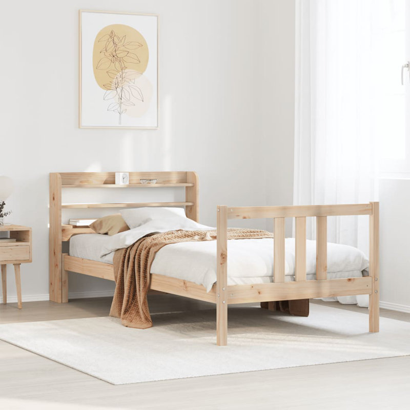 Solid Wood Bed