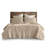 4 Pieces King Sateen Sheet Set,Linen
