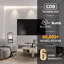 Ensemble de lumières à DEL 24V COB, 16,4 pi, 48 W, avec adaptateur CC et câble d'extension-94724089