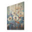 Blanc blanc ombragé Splendor Poppy Elegance - coquelicots sur bois-1056121206