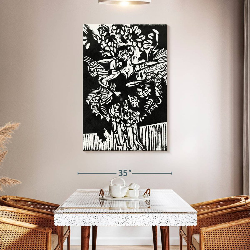 Avery Two Dancing Girls, 48" H x 32" W