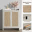 Armoire de rangement pour chaussures 24 paires avec tablettes réglables Chada-267399072