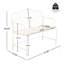 Banc de jardin Sunnydaze