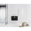 Meuble-lavabo 28 po avec lavabo en céramique et armoire d'appoint 28 po - Châtaignier noir, appareil de rangement moderne