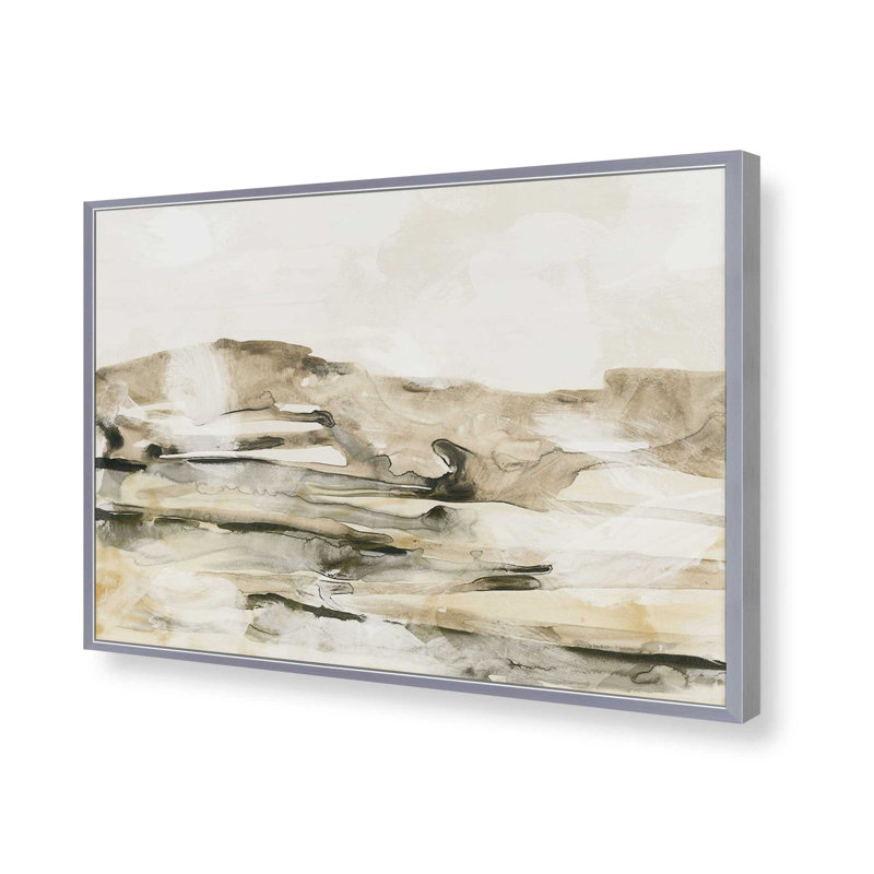 «Lunar Flow I» par June Erica Vess, reproduction d'art, H 12 po x l 18 po, Impression sur cadre ouvert sans papier mat