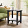 Aliah Outdoor Side Table Adirondack Table Weather Resistant Patio Table Plastic Outdoor End Table