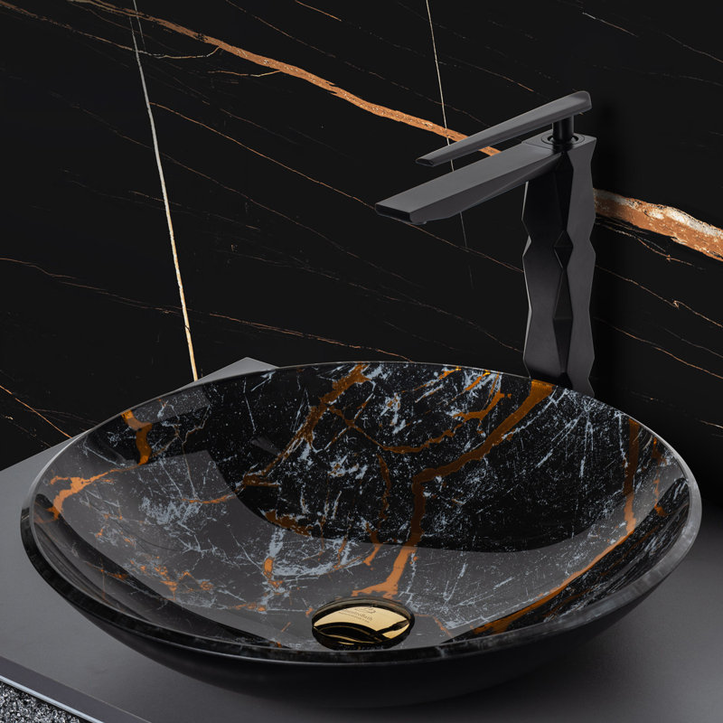 16.9'' L Bathroom Sink