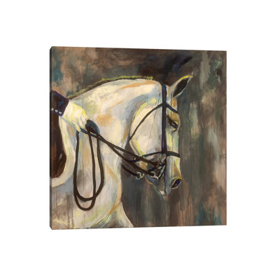Dressage II by Jeanette Vertentes - Wrapped Canvas Painting