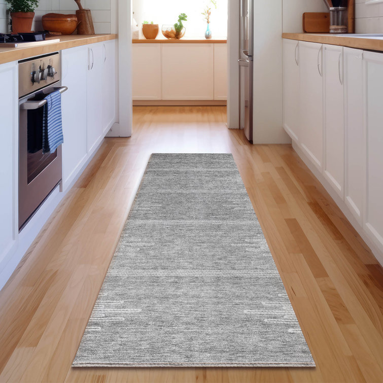 Premium Machine Washable Cerrito Gray Rug