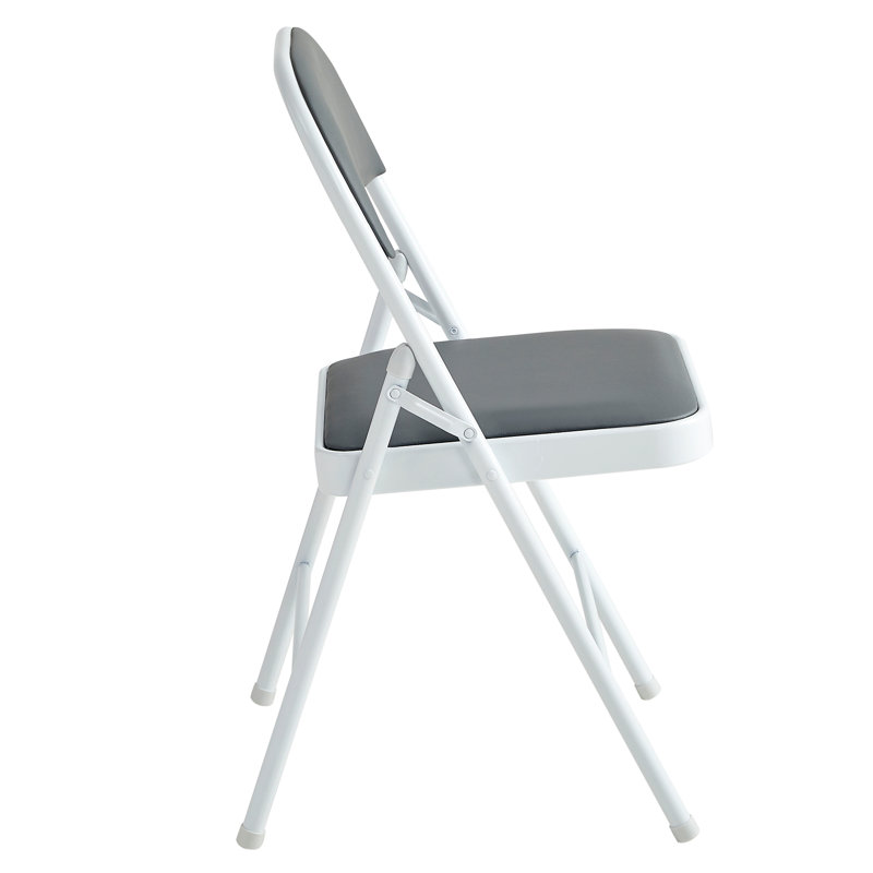 Crume Folding Chair (set of 4), Grey