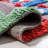 Casablanca Hand Loomed Wool/Cotton Geometric Rug in Red/Brown/Blue-1680405399