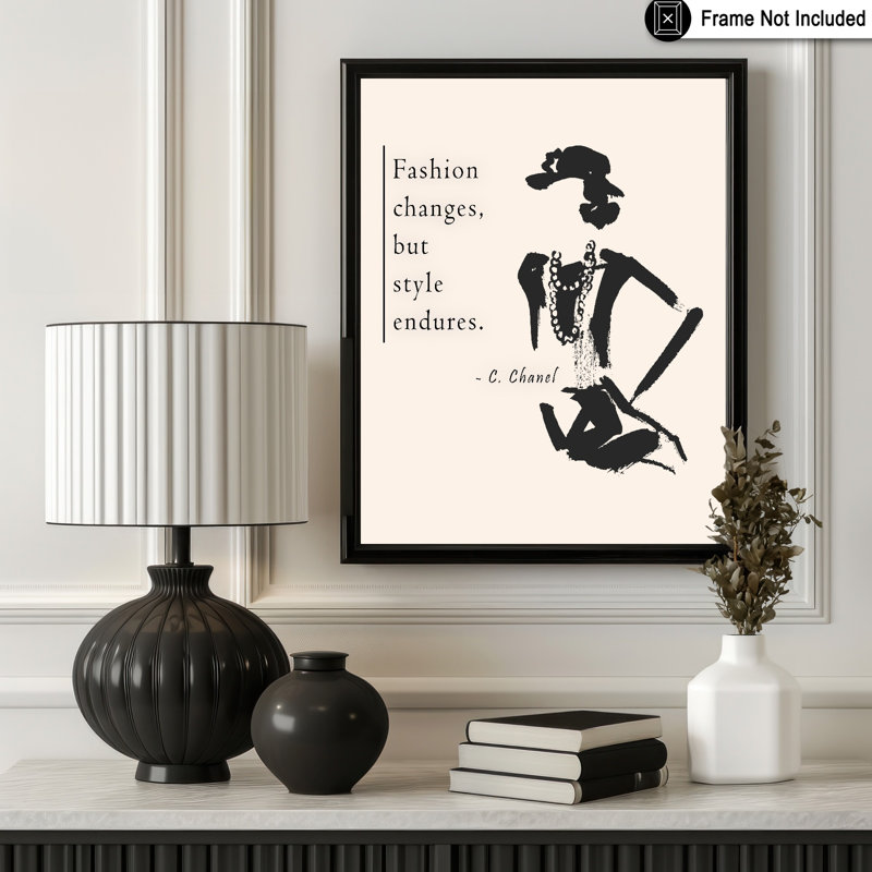 Changement de mode, Unframed, Poster, 08"H x 10"W