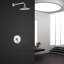 Soriano Wall Mount Chrome Finish Shower System with Handheld Sprayer and Rainfall Head