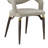 Xzavia 18.8'' H Faux Leather Upholstered Metal Armchair