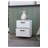 Augusta Floating Nightstand With 2-Tier Shelf And 1-Drawer